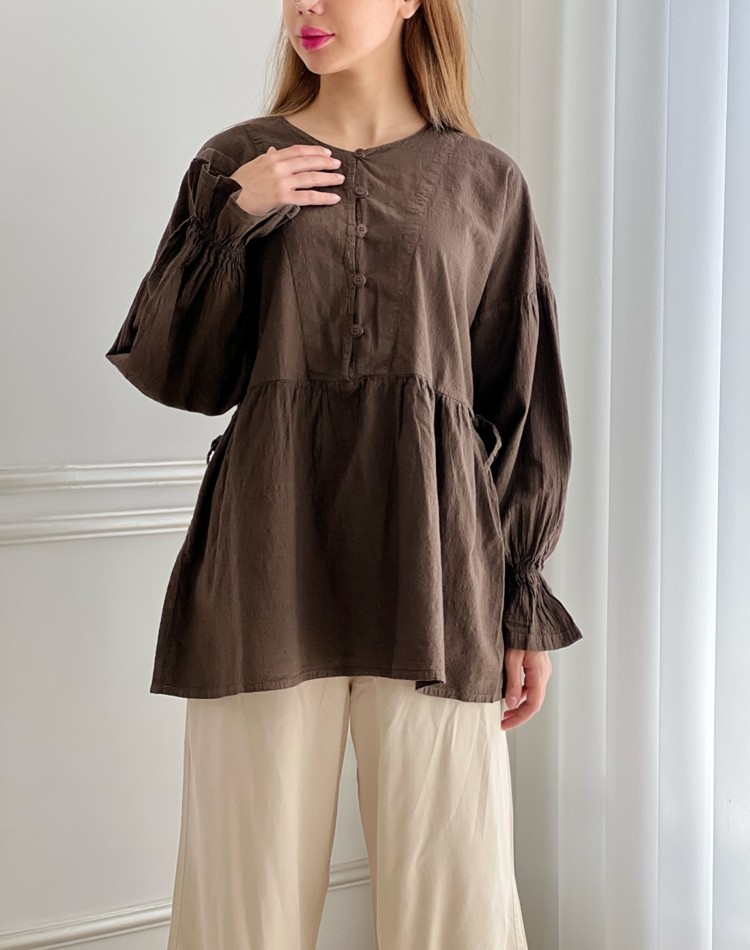 شومیز پفکی دخترانه آوا