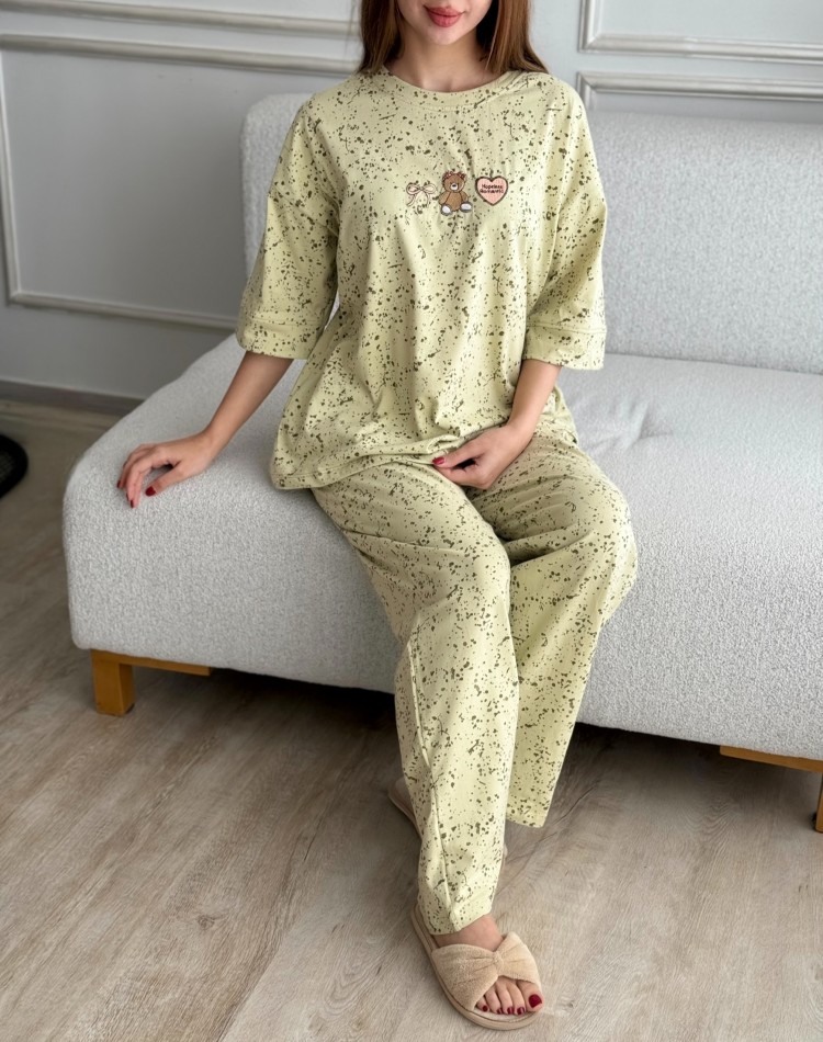 ست تیشرت شلوار خرسی