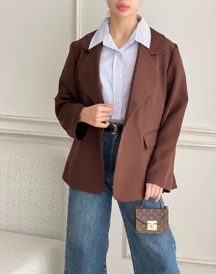 کت مازراتي يقه هلالي ونوس کد KT-7024