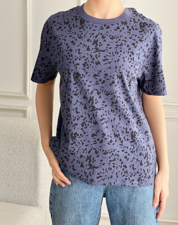 تيشرت سوپر نخي پلنگي PRIMARK