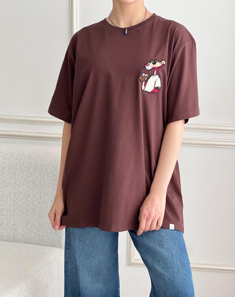 تيشرت پنبه1رو لانگ رايا UnisexکدTS-212