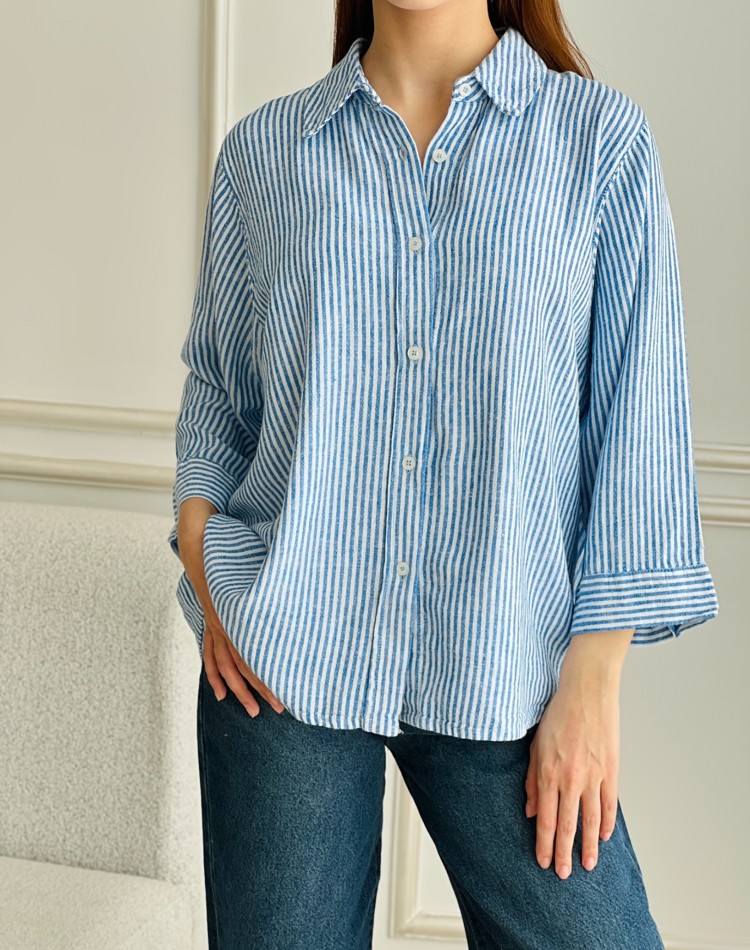 شوميز لينن النا کد SH-3142