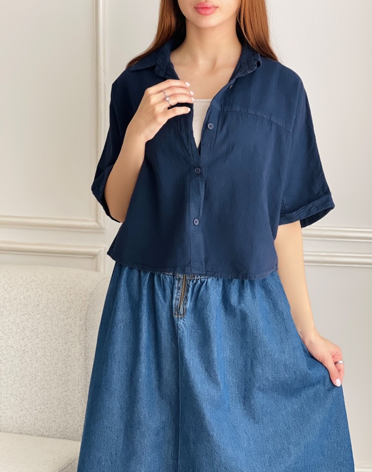 شوميز لينن پفکي آرتي کد 3145-SH