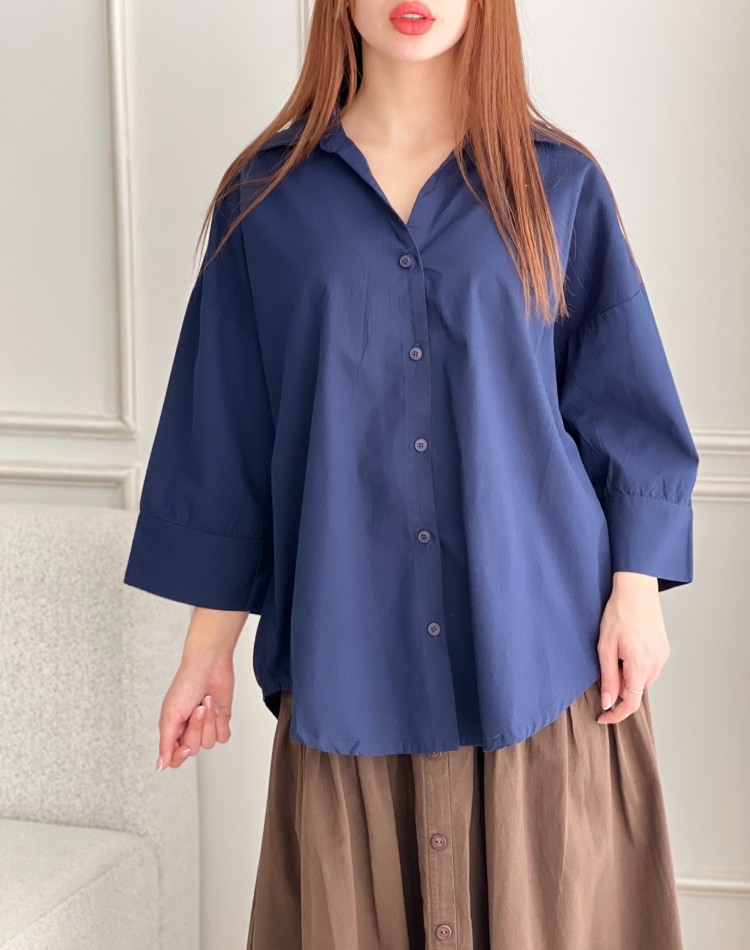 شوميز لينن پشت پيله نيکا کدSH-3014