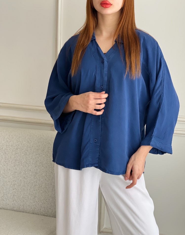 شوميز سيلک آنيا کد SH-3058