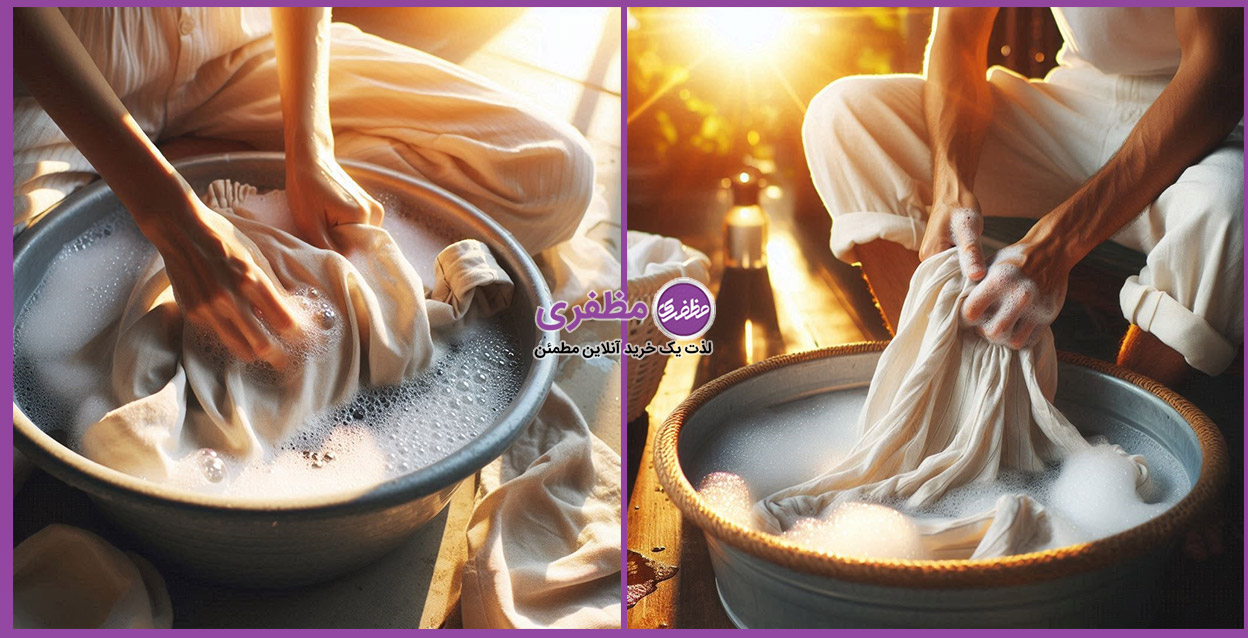 چگونه لباس کتان را بشوریم؟ 2