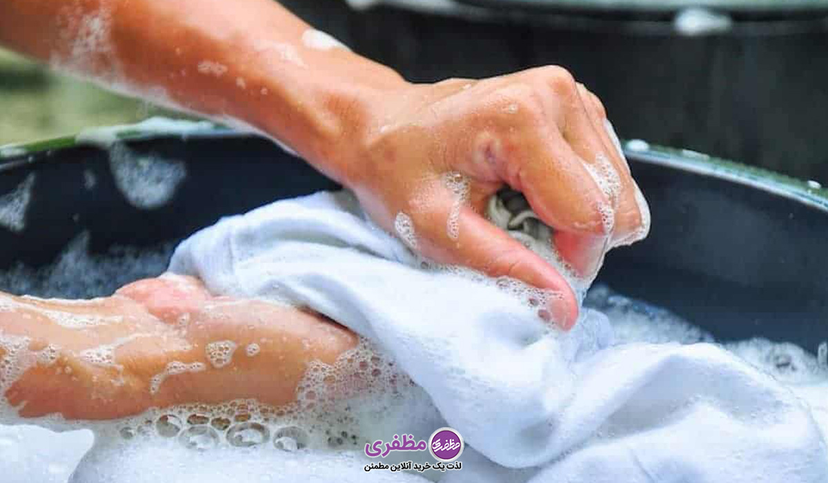 نحوه ی شستشوی لباس های نخی 2