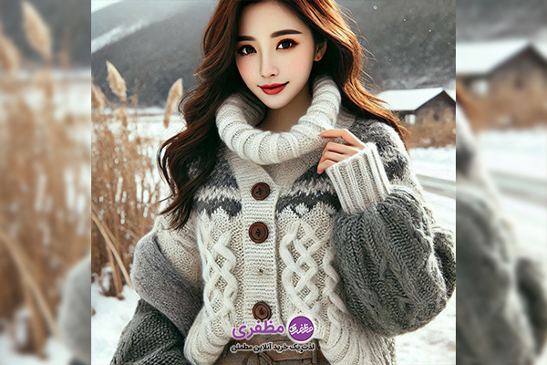 ژاکت بافتنی