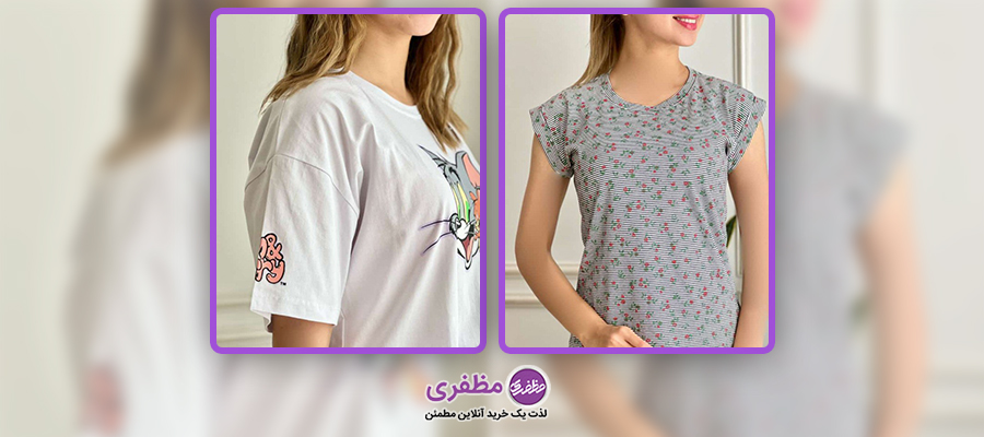 دسته تیشرت زنانه 3