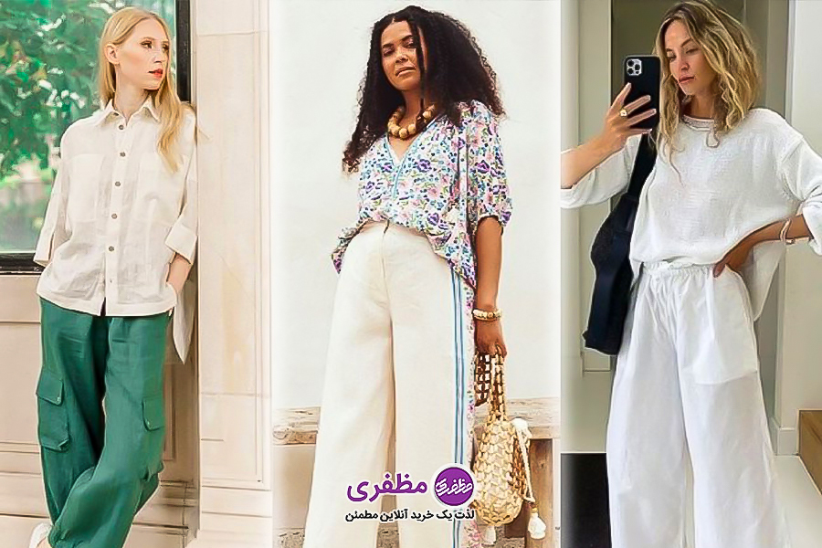 انواع لباس لینن مناسب تابستان