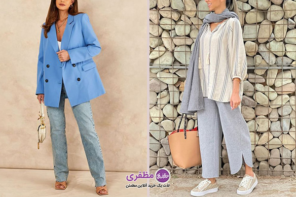 تونیک زنانه نخی یا لینن