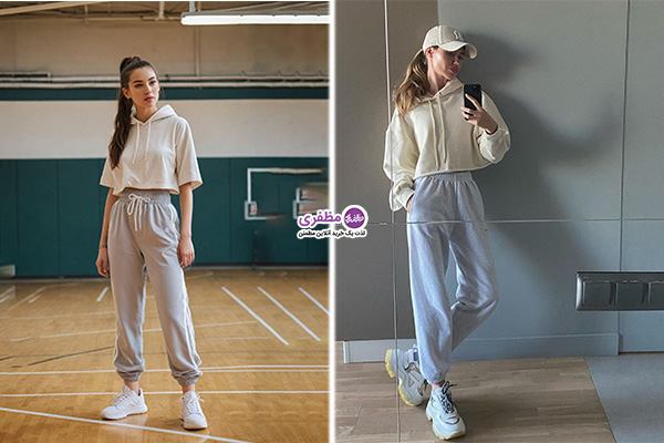 هودی + شلوار برای ورزش یا پیادهروی