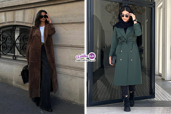 ترنچ کت لباس زمستانی ترند امسال