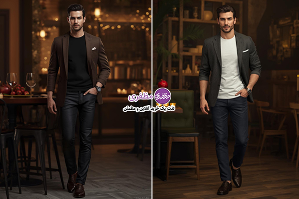 تیشرت اسپرت مردانه سفید یا مشکی