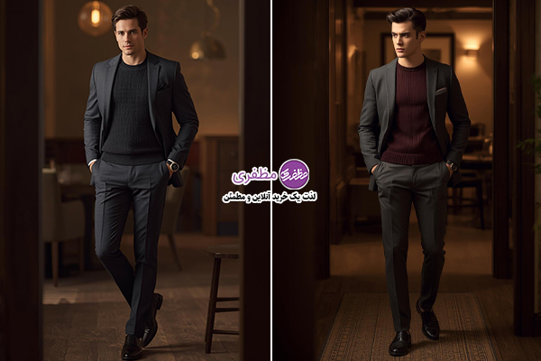 پلیور سلانیک مردانه با بافت ظریف