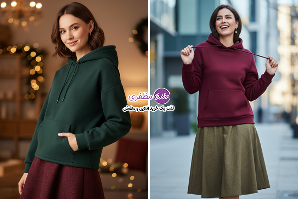 دامن ای‌لاین و هودی