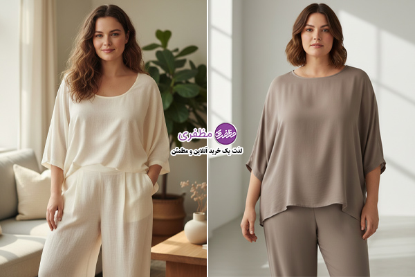 جنس پارچه مناسب برای استایل خانم های شکم دار