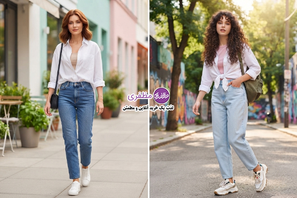 استایل کژوال با شومیز 