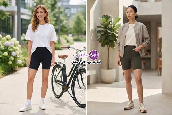 شلوارک دوچرخهای برای استایل مینیمال