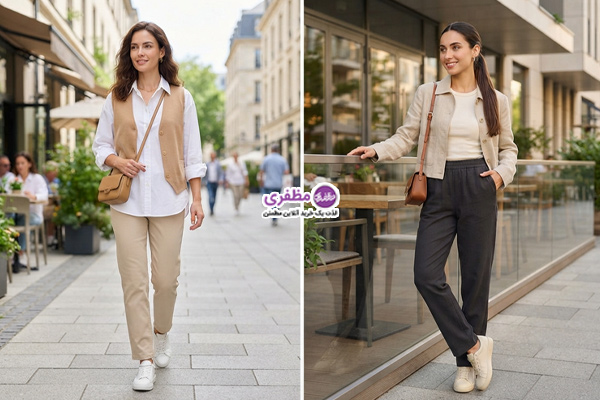چگونه شلوار راحتی را از یک لباس خانگی به استایل روزمره تبدیل کنیم؟