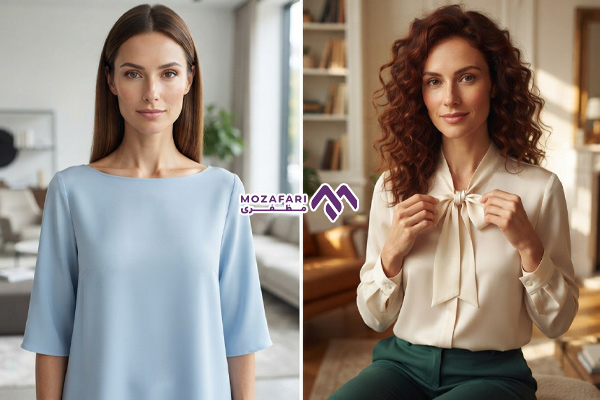 برای صورت کشیده چه یقه‌ای انتخاب کنیم؟